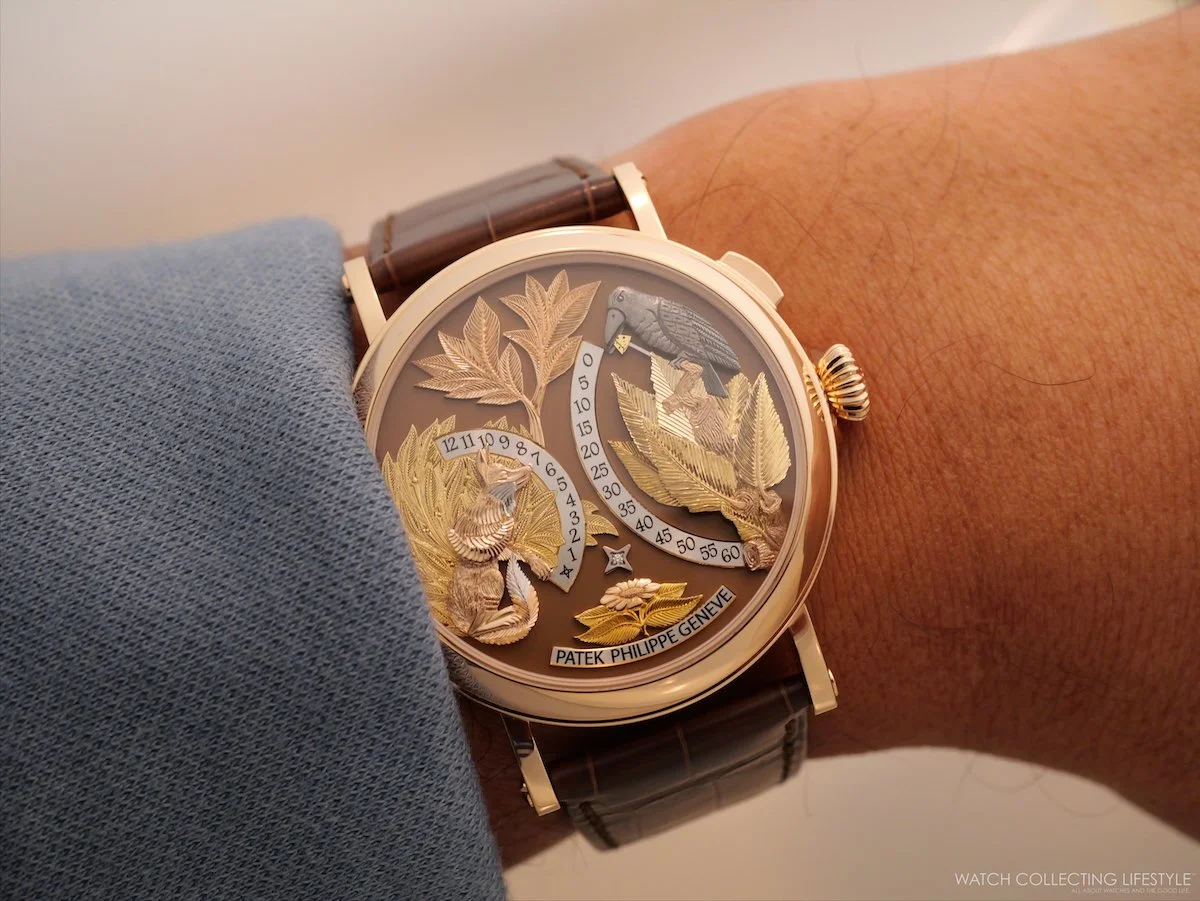 PATEK PHILIPPE ビジネスバッグ ブラウン Patek Philippe Aquanaut 5268/200R-010 Rose Gold Taupe Brown Dial